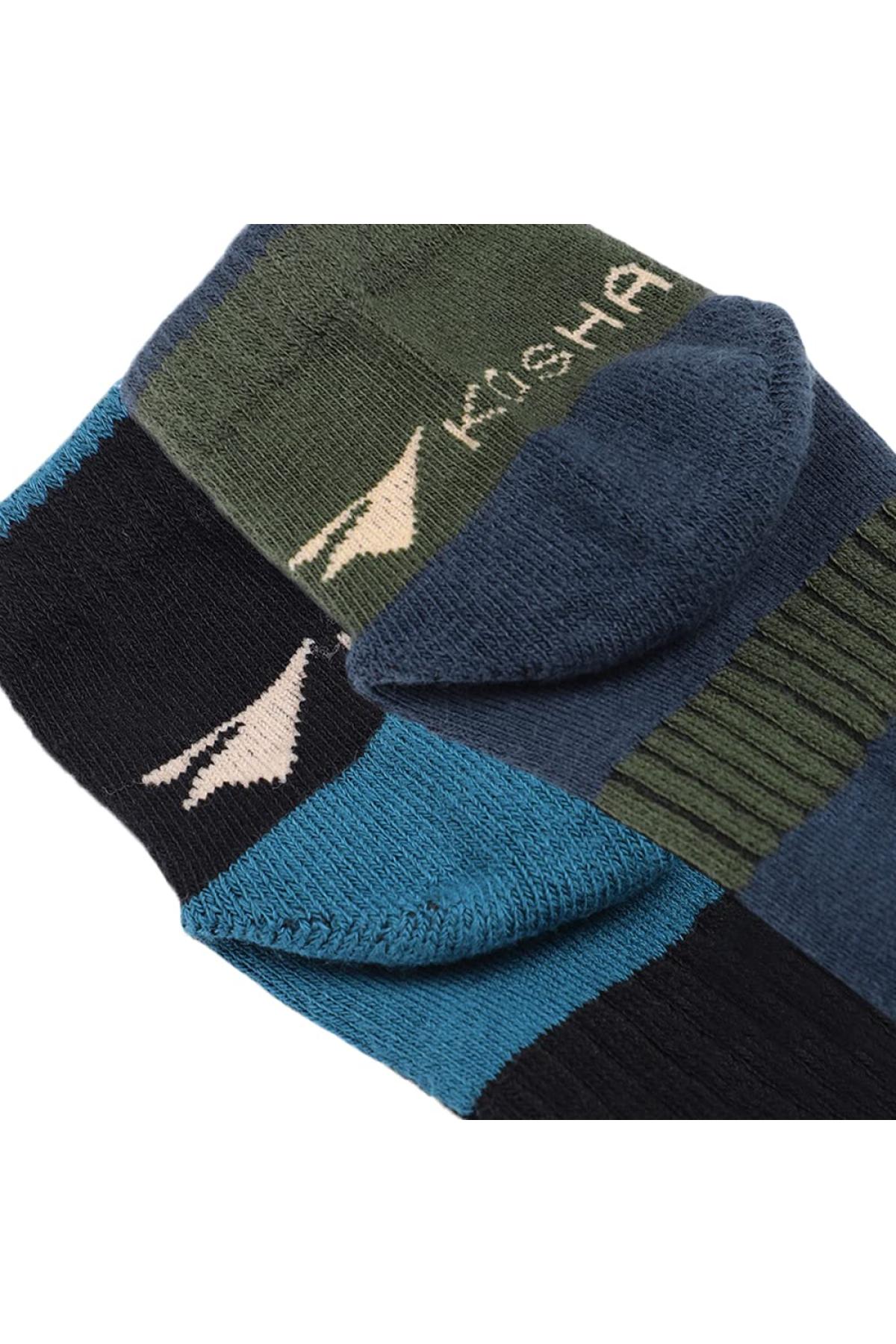 Assorted Ankle Length Cotton Socks | Men Buy 3 Get 6